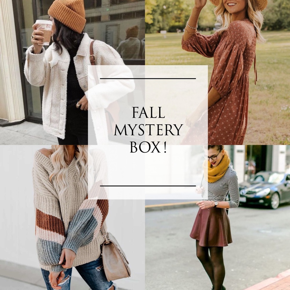 5🌟 SELLER 3 PIECE FALL BOUTIQUE MYSTERY BOX! 🍁